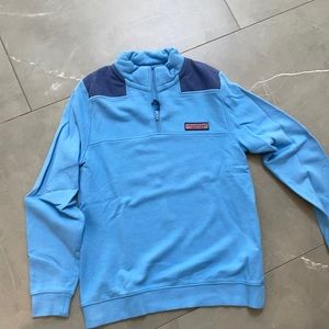 Vineyard Vines baby blue Lacrosse Shep